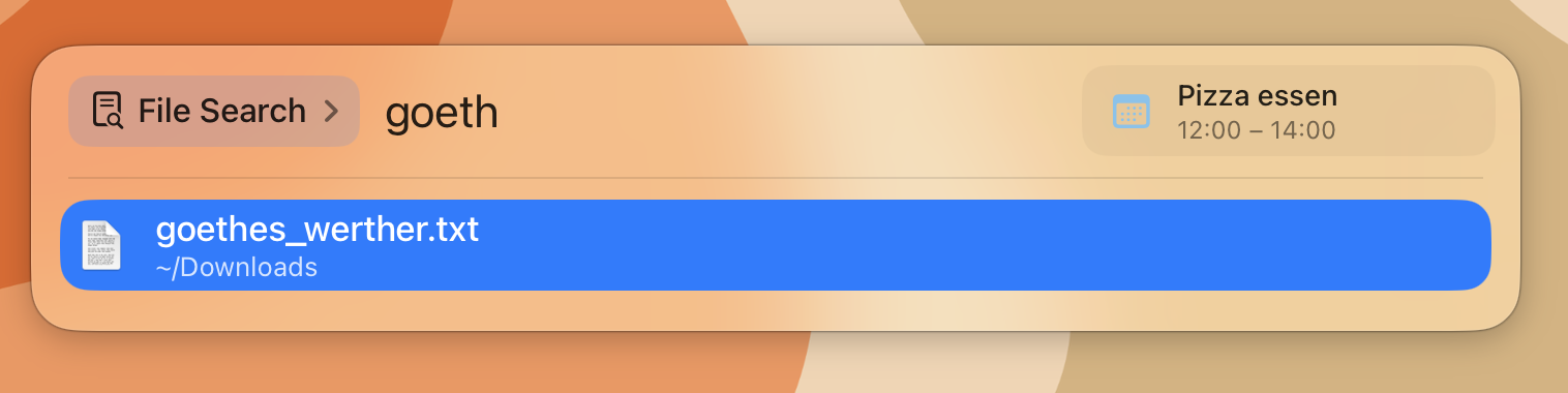 File Search in Kepler